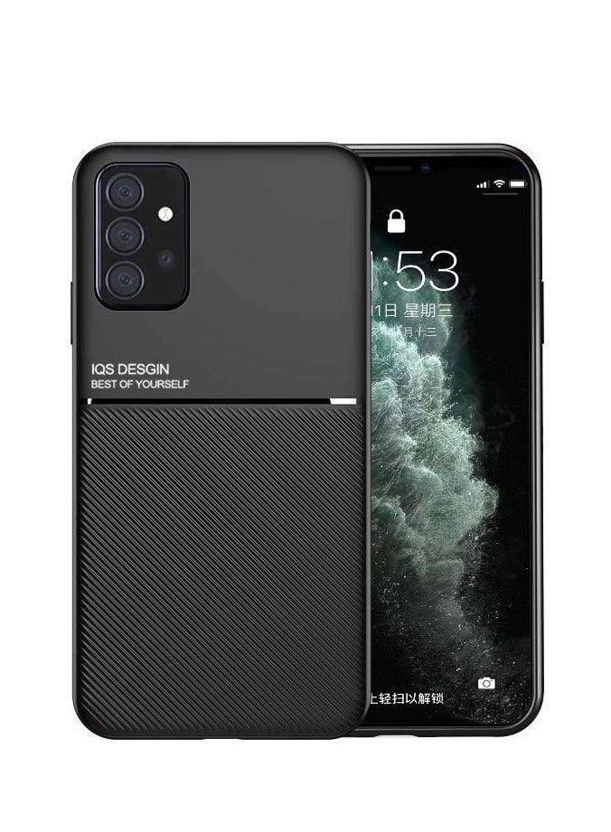 SanHu for Samsung Galaxy A73 5G Case Back Cover with Magnetic and Protector Anti-Scratch Shockproof Phone Accessory,Black. - Image 1