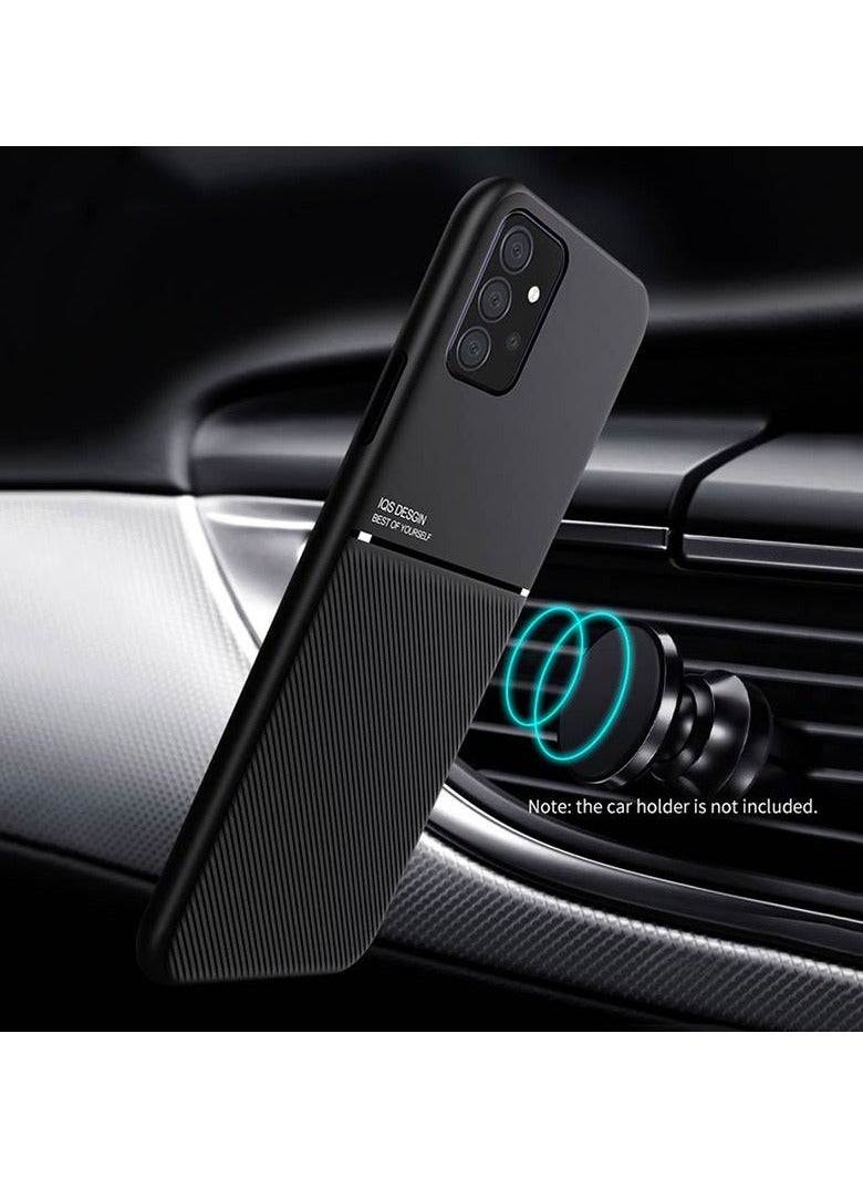 SanHu for Samsung Galaxy A73 5G Case Back Cover with Magnetic and Protector Anti-Scratch Shockproof Phone Accessory,Black. - Image 2