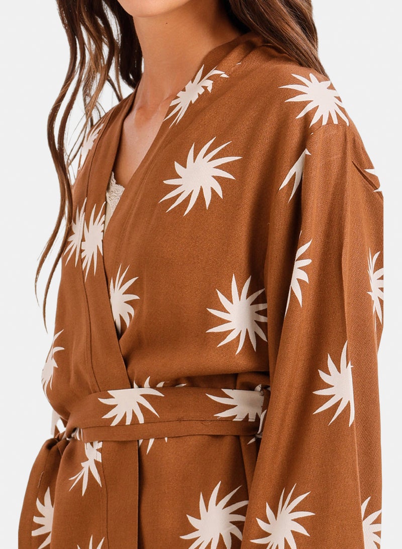 Carina Sunburst Wrap Kimono - Image 5