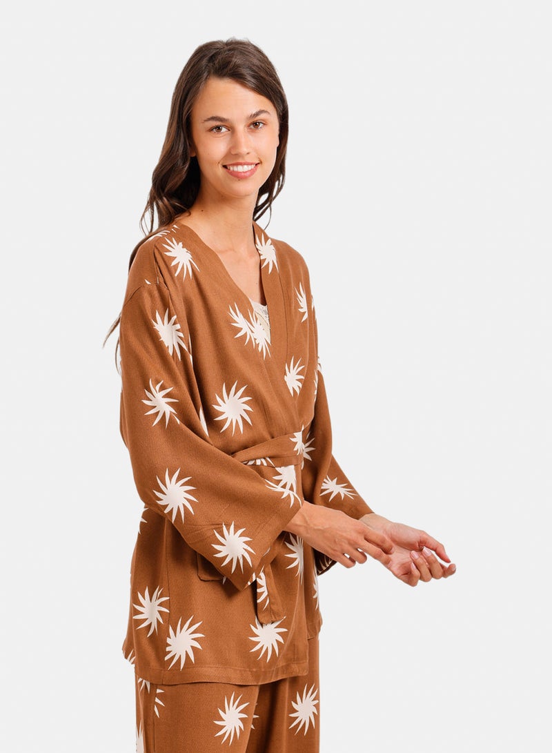 Carina Sunburst Wrap Kimono - Image 2