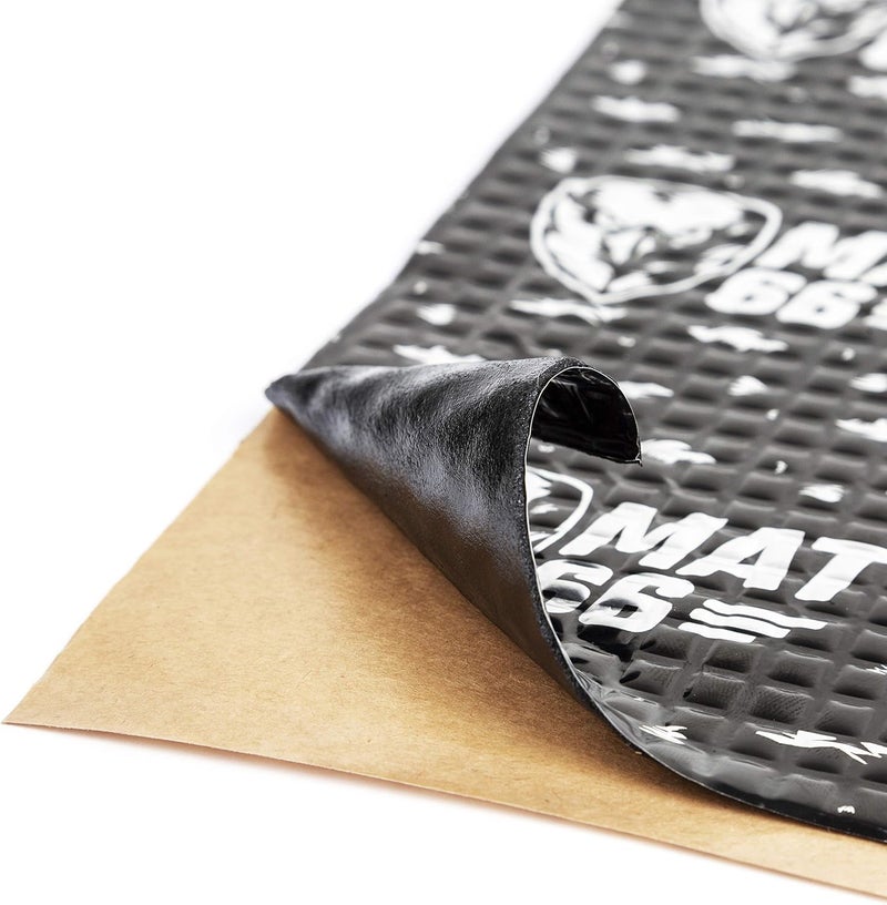 MAT 66 ProBlack 80 mil Car Sound Deadening Butyl Automotive Sound Deadener - 36 sqft - Image 3