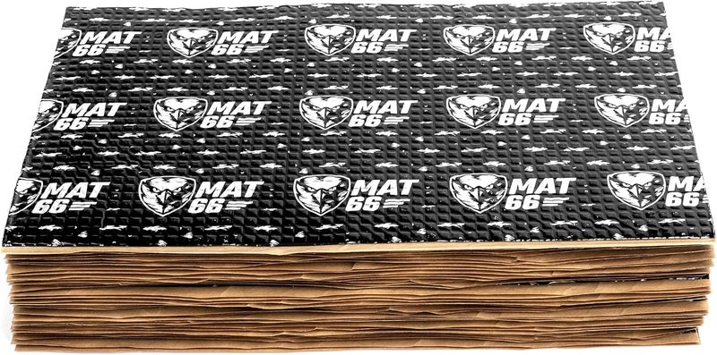 MAT 66 ProBlack 80 mil Car Sound Deadening Butyl Automotive Sound Deadener - 36 sqft - Image 2
