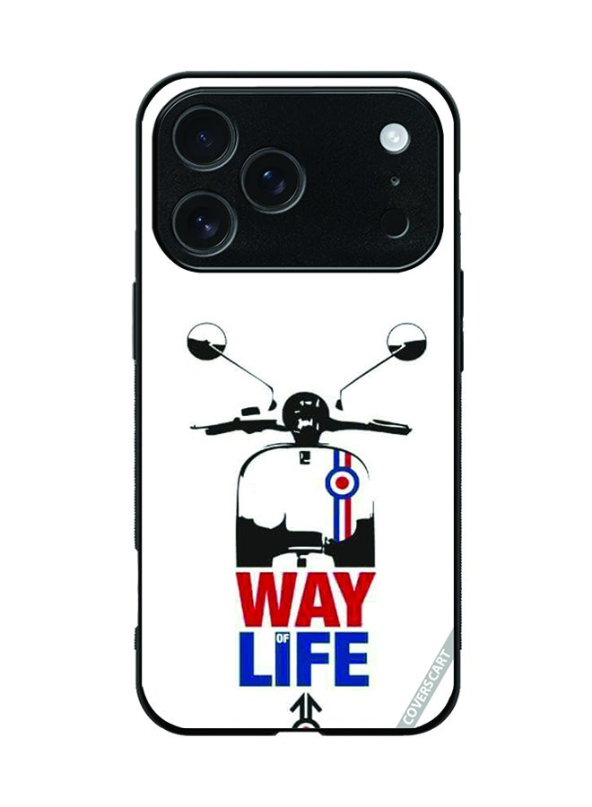 COVERSCART Protective Case Cover For Apple iPhone 17 Pro Way Of Life Design Multicolour