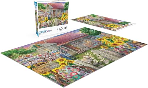 Buffalo Games - Eduard - Country Quilts - 1000 Piece Jigsaw Puzzle for Adults -Challenging Puzzle Perfect for Game Nights - Finished Size is 26.75 x 19.75 - Image 4