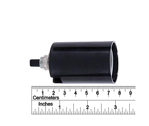 B&P Lamp Medium Base Phenolic Husk Socket with 2 Piece Bottom - Image 4