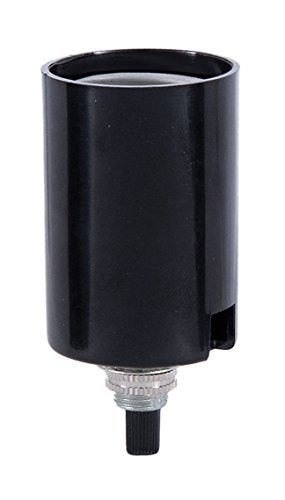 B&P Lamp Medium Base Phenolic Husk Socket with 2 Piece Bottom - Image 2
