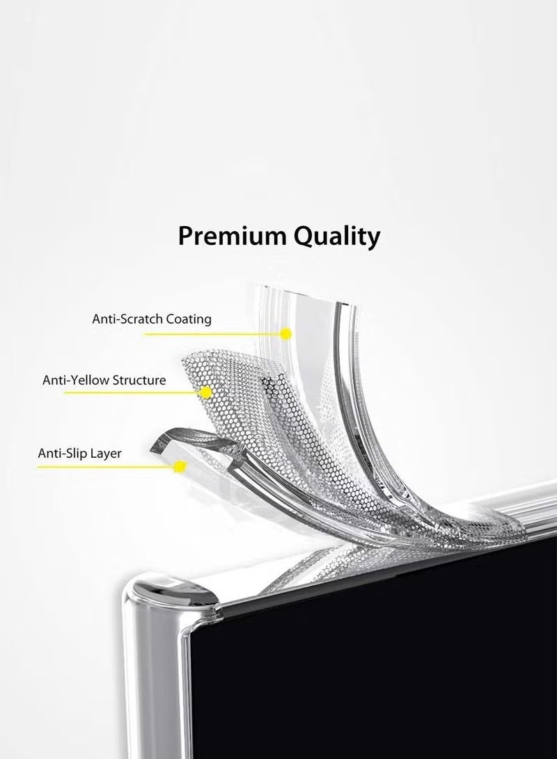 Gear4 Samsung Galaxy S24 Ultra Case Clear TPU Anti-Scratch S24 Ultra Cover Shockproof Phone Case with Wireless Charging for Samsung Galaxy S24 Ultra 5G - Image 4