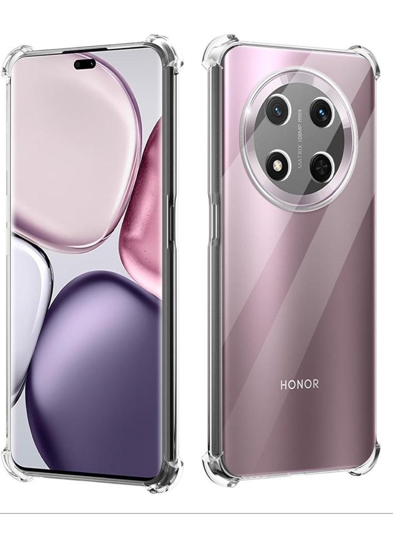 Generic Case for Honor X9c Soft TPU Case, Lightweight Protective Cover Smooth Finish Camera Protective Shock Resistant Stylish Case for Men Women Compatible with Honor X9c 5G  - Image 1