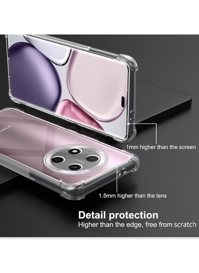 Generic Case for Honor X9c Soft TPU Case, Lightweight Protective Cover Smooth Finish Camera Protective Shock Resistant Stylish Case for Men Women Compatible with Honor X9c 5G  - Image 3