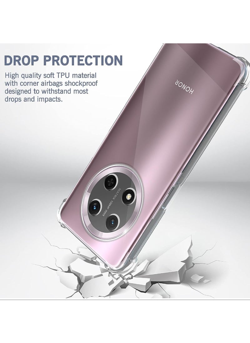 Generic Case for Honor X9c Soft TPU Case, Lightweight Protective Cover Smooth Finish Camera Protective Shock Resistant Stylish Case for Men Women Compatible with Honor X9c 5G  - Image 5