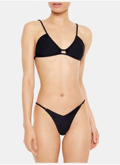 FOREVER 21 Notched High-Leg Bikini Bottoms  - Image 3
