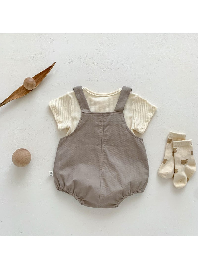 New children's two-piece jumpsuit set - Image 3
