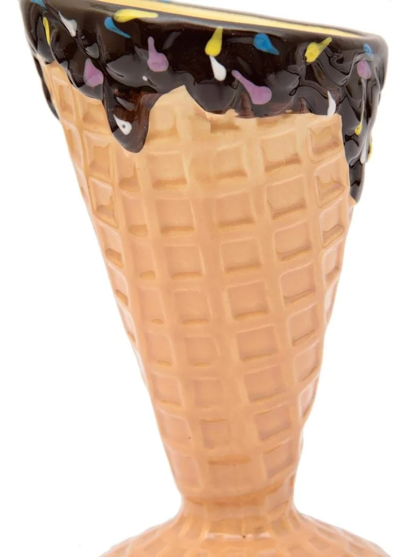 شالو مخروط حلوى ضحل الشكل (قطعة واحدة)