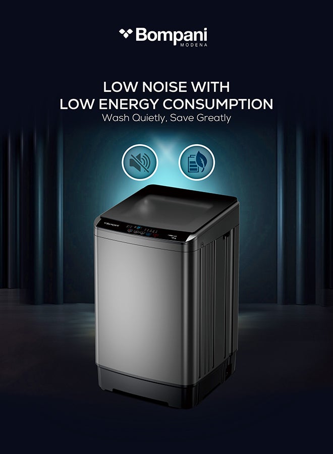 Bompani Top Load Washers Fully Automatic 12 kg 600 W BWM15T Silver - Image 3