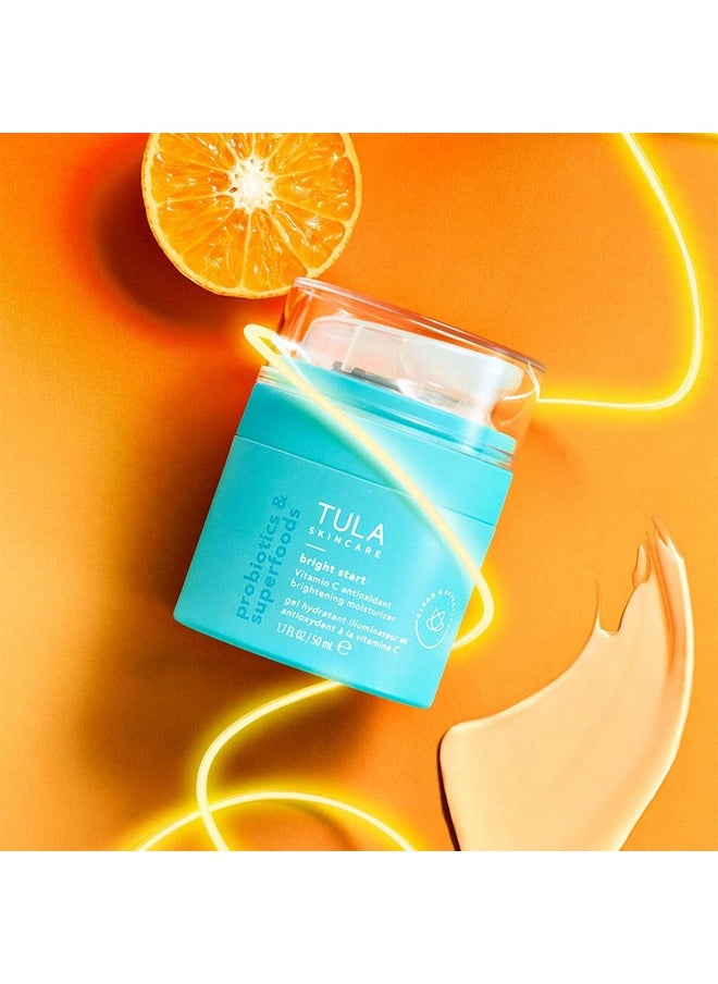 TULA TULA Skin Care Bright Start Vitamin C Antioxidant Brightening Moisturizer - Lightweight Gel Cream, Brightens, Hydrates & provides Antioxidant Protection, 1.7 oz.  - Image 3