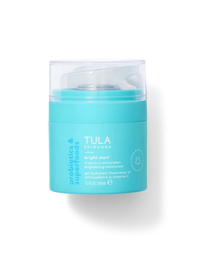 TULA TULA Skin Care Bright Start Vitamin C Antioxidant Brightening Moisturizer - Lightweight Gel Cream, Brightens, Hydrates & provides Antioxidant Protection, 1.7 oz.  - Image 1