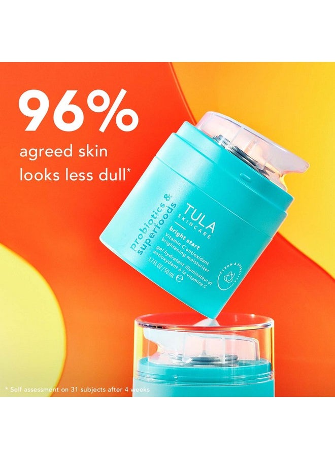 TULA TULA Skin Care Bright Start Vitamin C Antioxidant Brightening Moisturizer - Lightweight Gel Cream, Brightens, Hydrates & provides Antioxidant Protection, 1.7 oz.  - Image 5