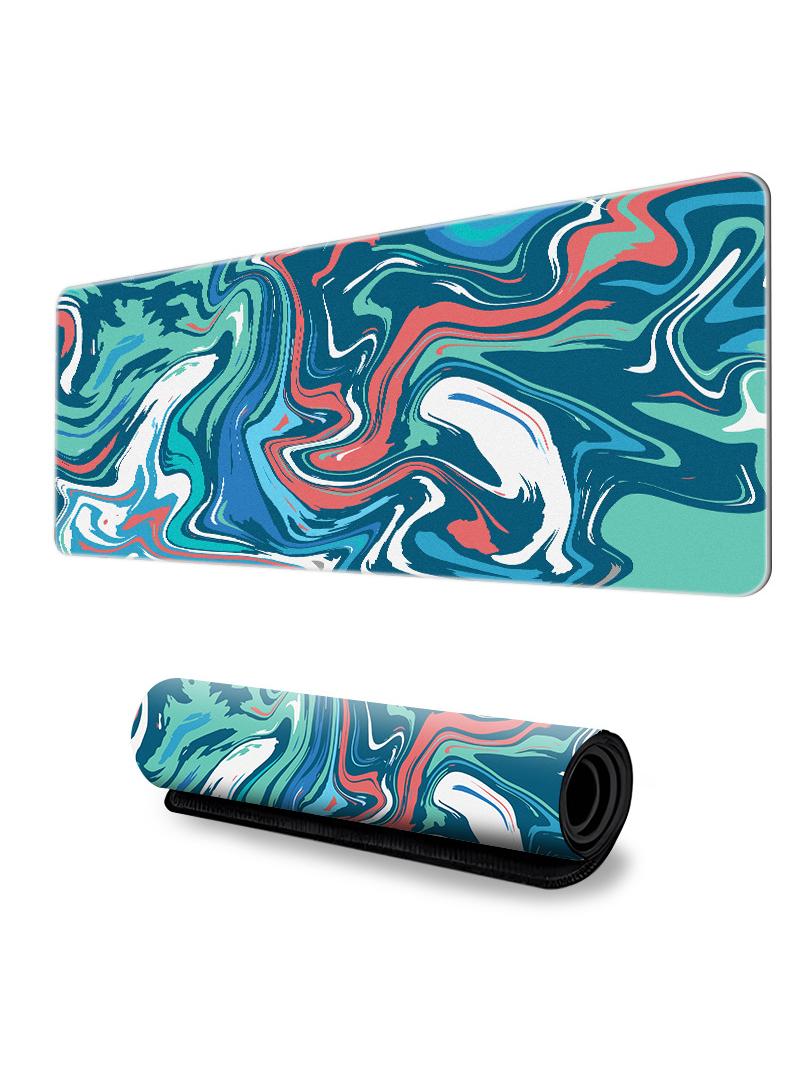 Large Gaming Mouse Pad,Anti-Skid Mousepad Large Keyboard Mouse Pad Desk Mat with Stitched Edges