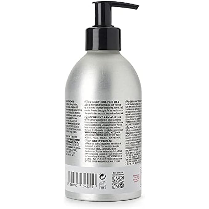 Hawkins & Brimble CONDITIONER ECO-REFILLABLE BOTTLE - 300ML FOR MEN HYDRATING NATURALLY FRAGRANCED | REUSABLE BOTTLE FOR LIFE ECO FRIENDLY (HAIR CONDITIONER ECO REFILL) - Image 2