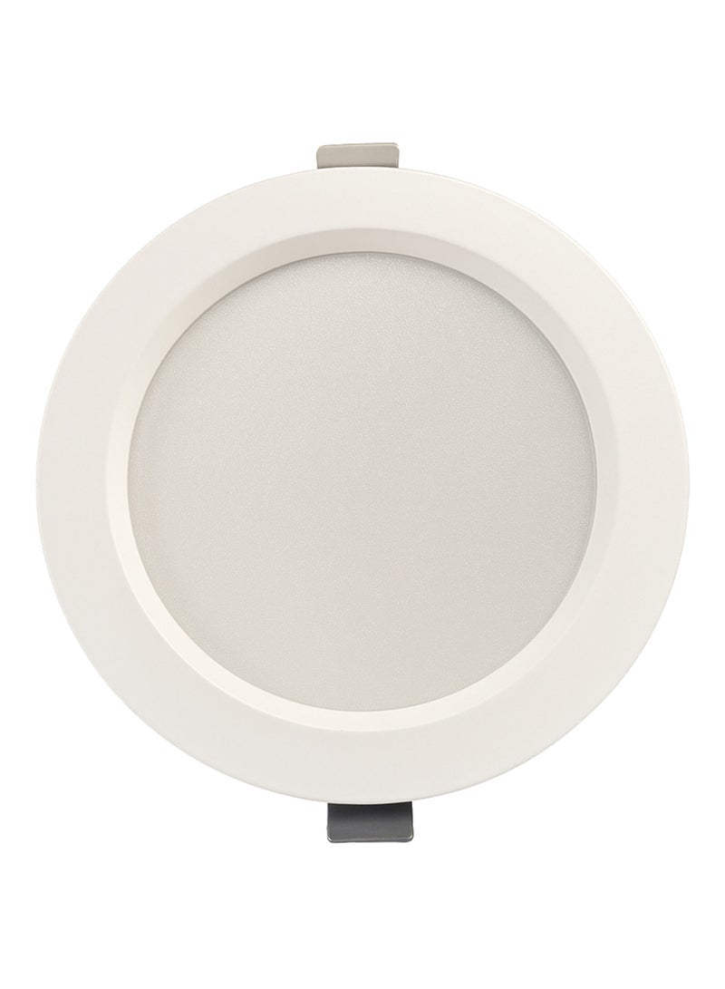 Duravel LED Panel Light, 175mm Diameter, Round Recessed Ceiling Light, White - Image 1