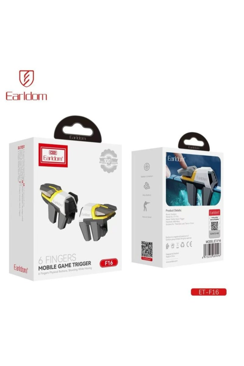 Earldom F16-Finger Mobile Game Trigger  Gaming Controller - Image 3