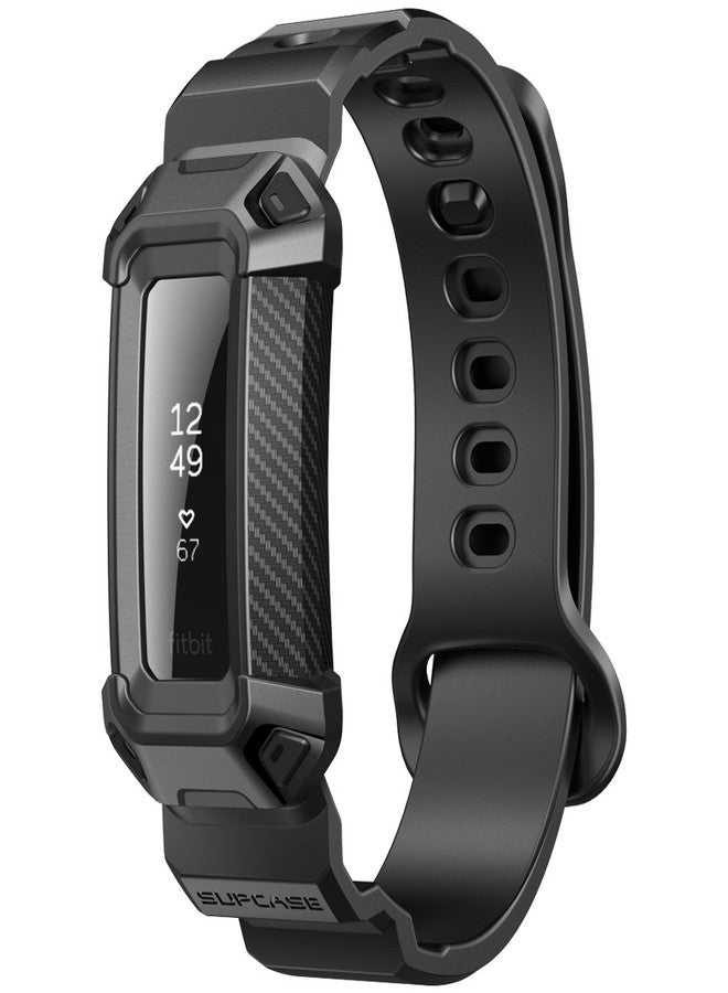سوبكيس سوار SUPCASE Unicorn Beetle Pro مع حافظة لساعة Fitbit Alta HR/Fitbit Alta (أسود) - Image 1