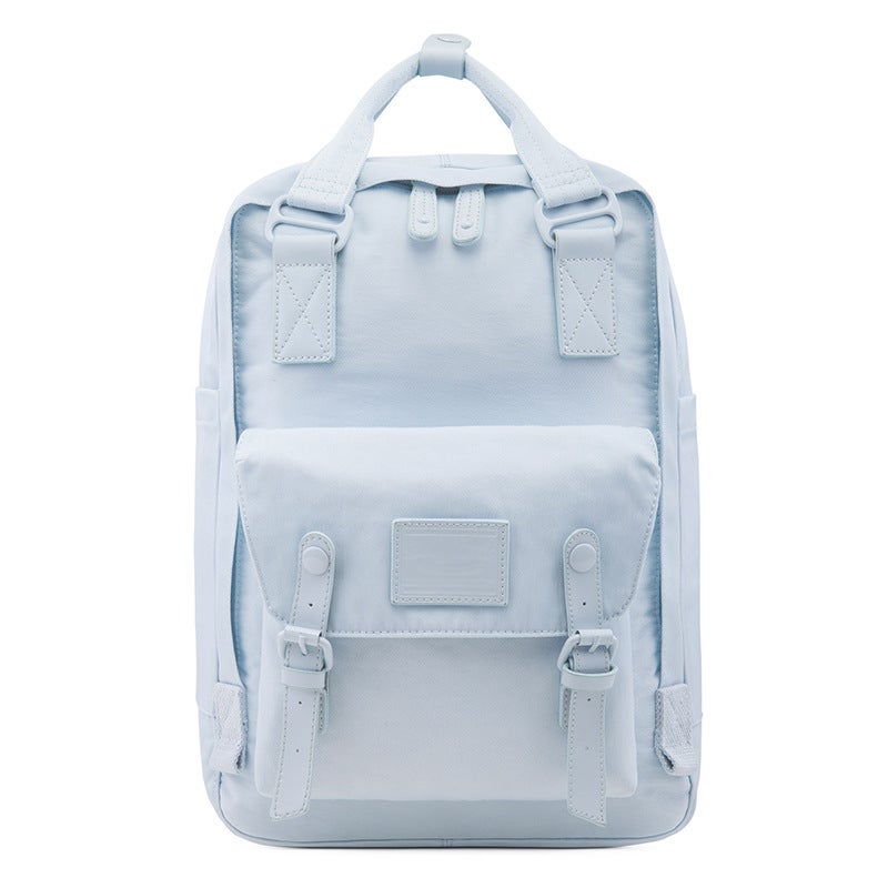 Candy Color Doughnut Backpack Unisex Blue Lotus large 16L 