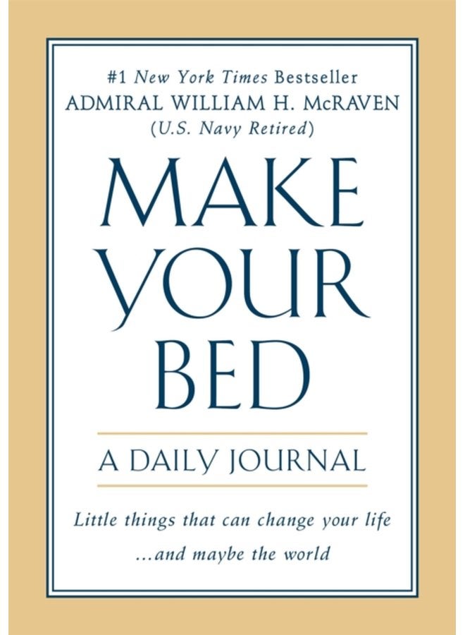 Make Your Bed A Daily Journal - Paperback