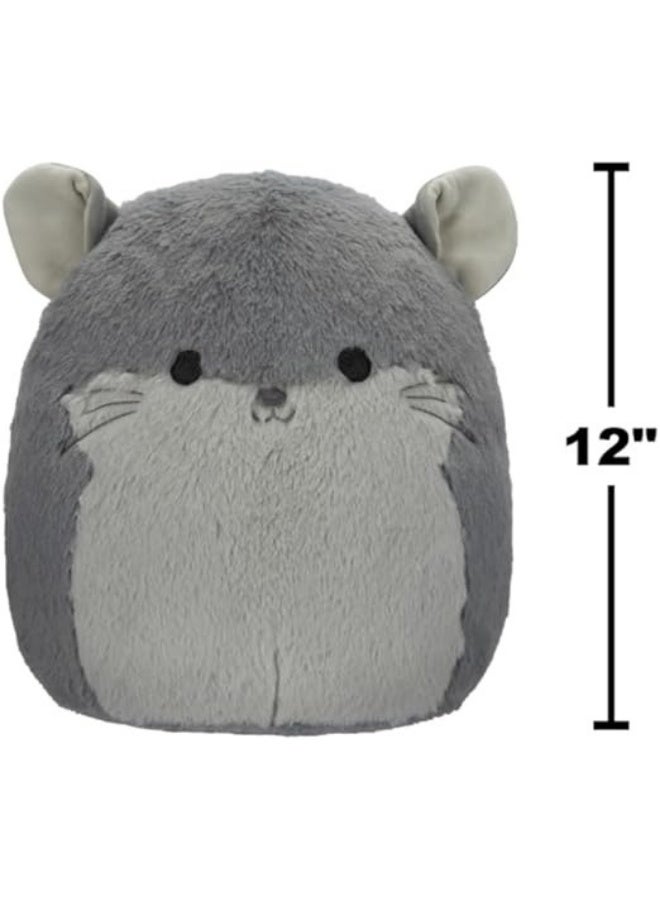Squishmallows Squishmallows Fuzzamallows Miper Chinchilla Plush Toy (30 cm) - Image 1