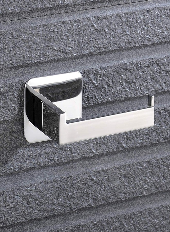 Celbon SUS 304 Stainless Steel Toilet Roll Holder Self Adhesive Suction Chrome Finish Toilet Paper Holder Rack Bathroom Accessories Paper Dispenser - Image 1