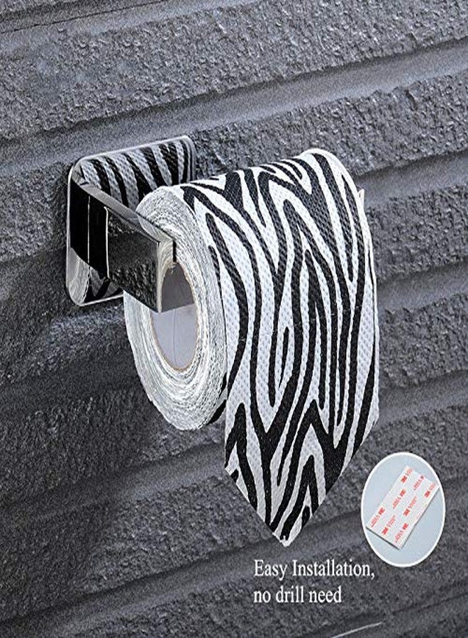 Celbon SUS 304 Stainless Steel Toilet Roll Holder Self Adhesive Suction Chrome Finish Toilet Paper Holder Rack Bathroom Accessories Paper Dispenser - Image 2