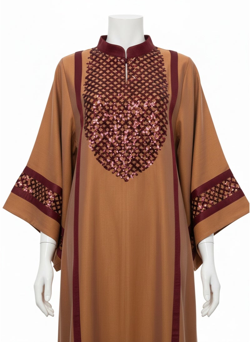 لبس كويتي بني مع لمه رمضانيه - Image 1