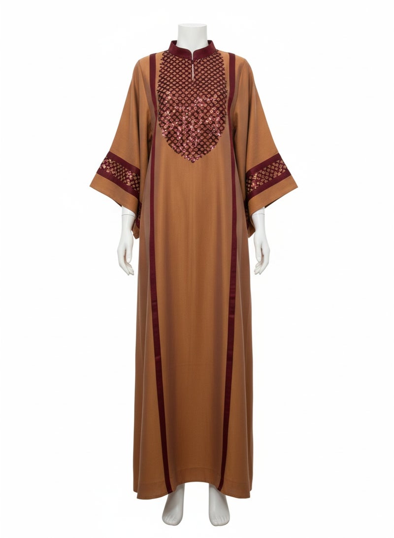 لبس كويتي بني مع لمه رمضانيه - Image 2