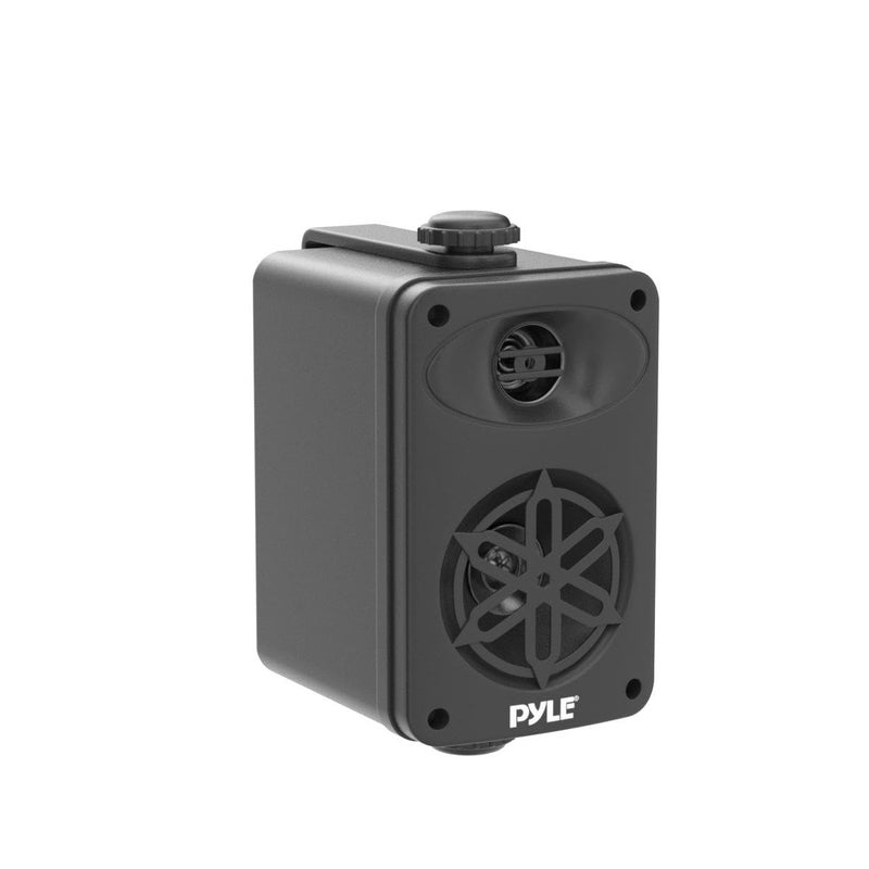 PYLE Outdoor Speakers- Waterproof Marine Grade Speakers, Universal Mounting, Heavy Duty ABS Construction- Boat, Patio, Pool, Indoor Outdoor Use- Black - Image 3