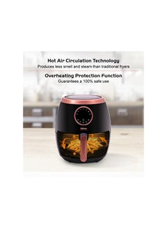 Balzano 5.6L/XXL Air Fryer With Rapid Air Technology, 10 Preset Programs, Digital Control Panel, 1800W, Plastic, AF716, Rose Collection  - Image 2