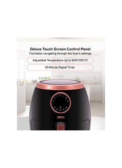Balzano 5.6L/XXL Air Fryer With Rapid Air Technology, 10 Preset Programs, Digital Control Panel, 1800W, Plastic, AF716, Rose Collection  - Image 3