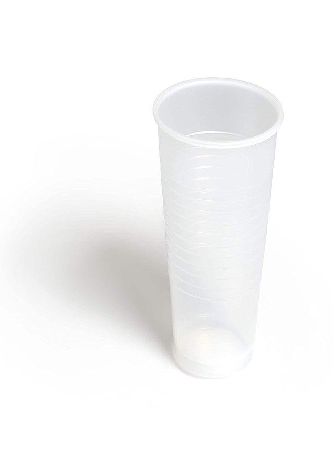 Perk Plastic Cold Cups, 12 Oz, 50 Count Disposable Cups for Cold Beverages, Clear - Image 2