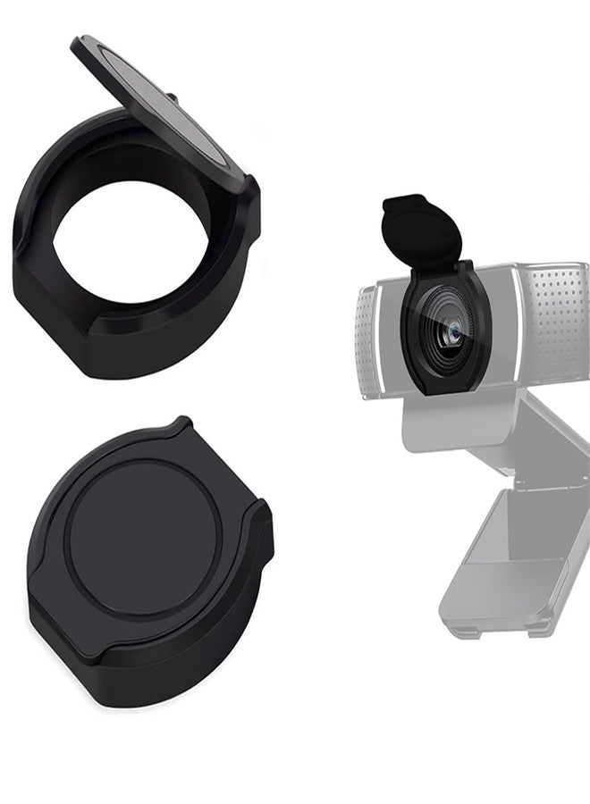 JCWINY غطاء كاميرا ويب عالمي 2 عبوة، أغطية عدسة كاميرا ويب خارجية لجهاز الكمبيوتر المكتبي، غطاء مصراع، غطاء واقي، غطاء خصوصية لكاميرا الويب متوافق مع كاميرات لوجيتك HD Pro C270/C615/C920/C930e/C922X - Image 1