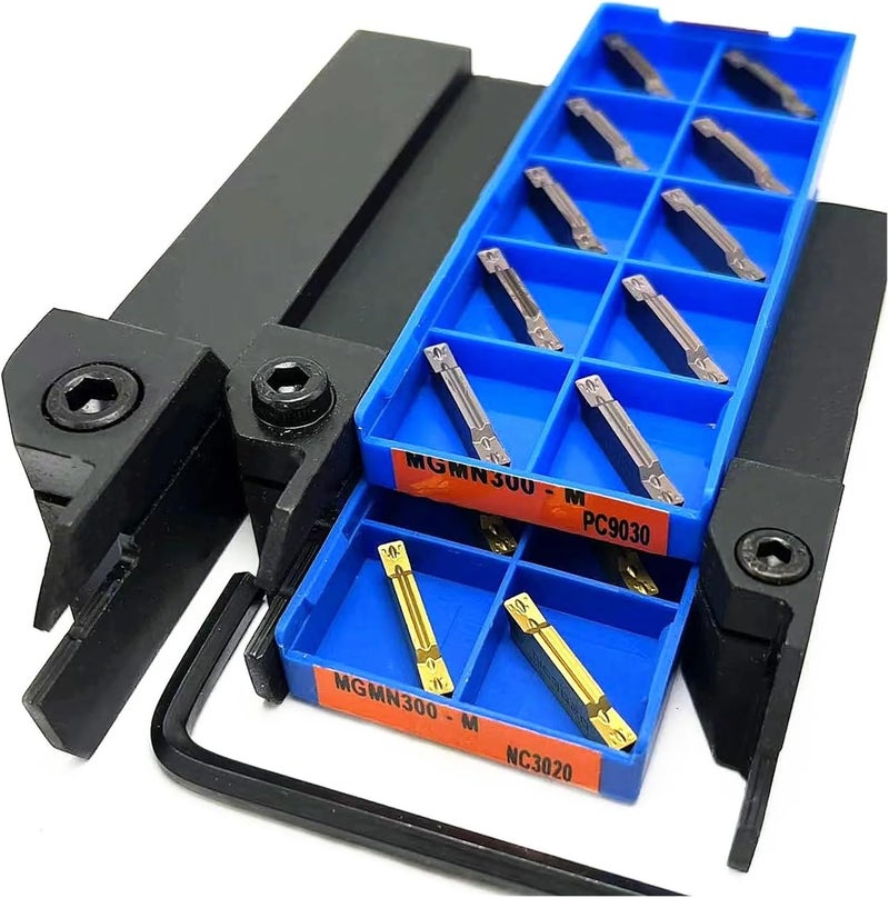 MGMN300 PC9030 External Grooving Tool Handle Parting Plate Carbide Inserts Mgehr1616 3 - Image 1