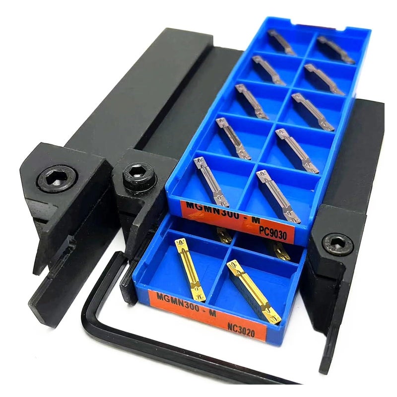 MGMN300 PC9030 External Grooving Tool Handle Parting Plate Carbide Inserts Mgehr1616 3 - Image 2