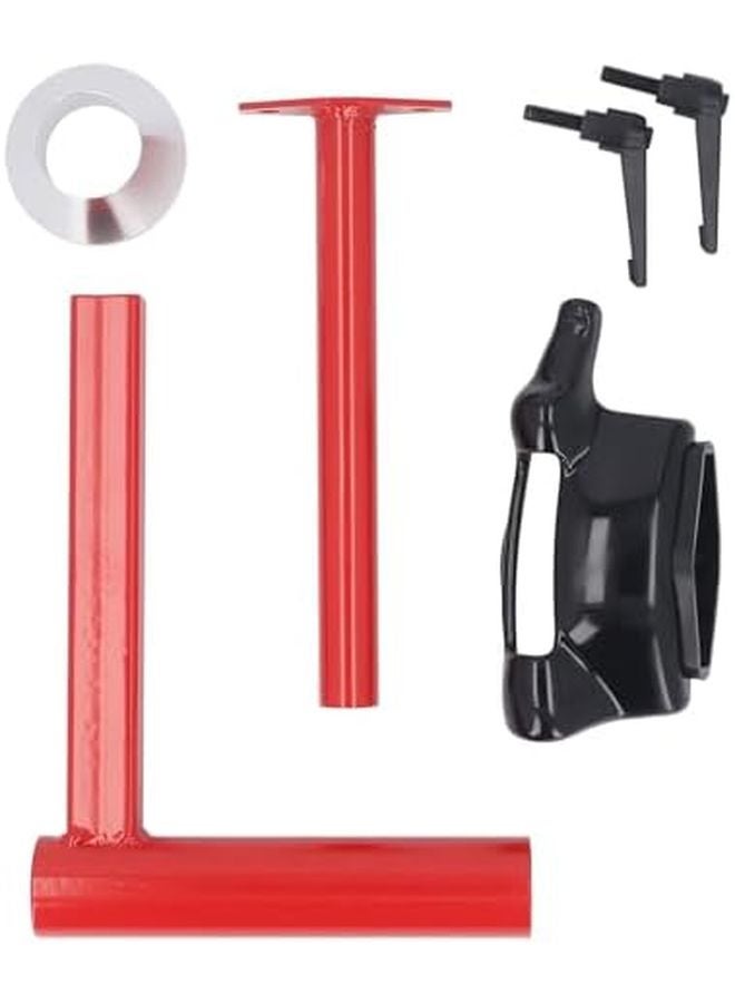 طقم مغير الإطارات اليدوي من الفولاذ الكربوني عالي الدقة وسهل الاستخدام لاستخدام الميكانيكيين المحترفين والهواة 6 ملحقات - Image 2