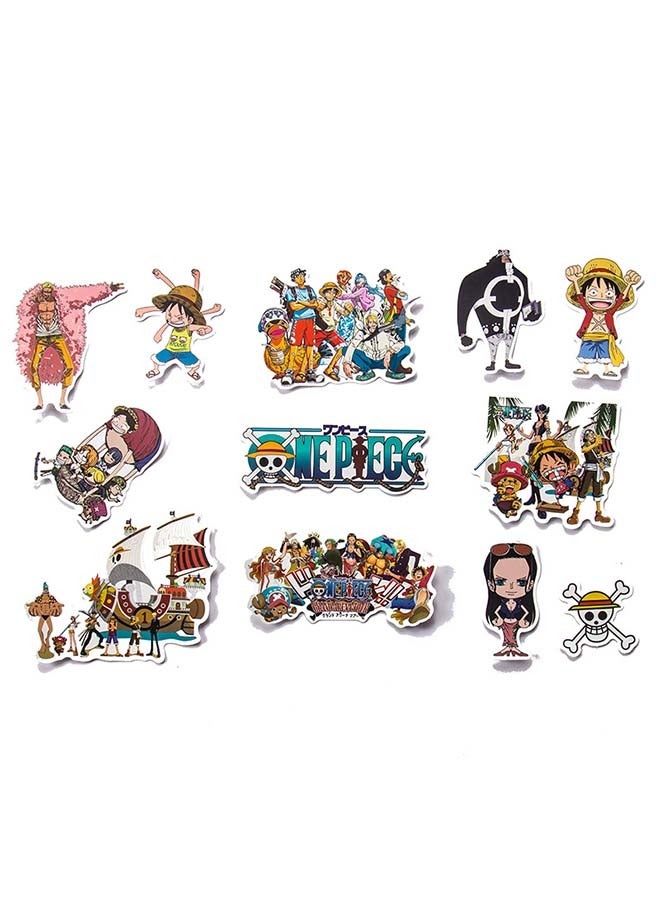 50 قطعة واحدة لوفي خربش ملصقات - Image 4