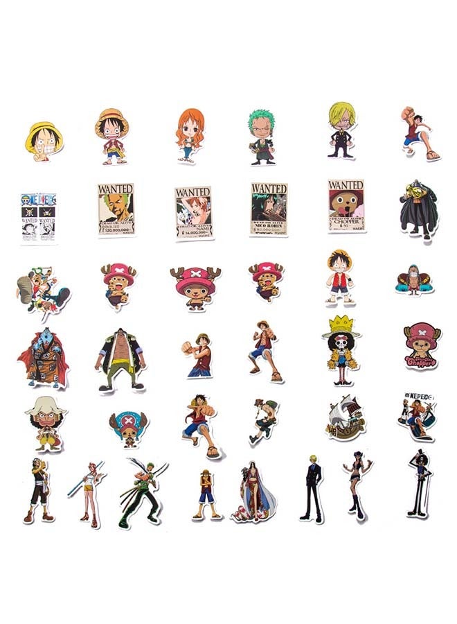 50 قطعة واحدة لوفي خربش ملصقات - Image 5