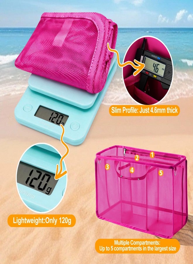BestStone Organizer Inserts for Bogg Bag Accessories - Lightweight Mesh Divider Pouch for Easy Organization, Perfect for the Medium Bogg Bags and Beach Totes - Image 5
