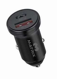 MATRIX Car Charger 20W Dual-Port - BF-CC067-20W-AC  - Image 1