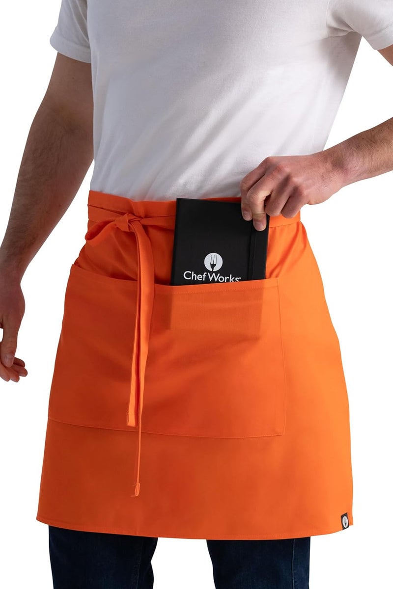 Chef Works مئزر نصف باريستا للجنسين - Image 3