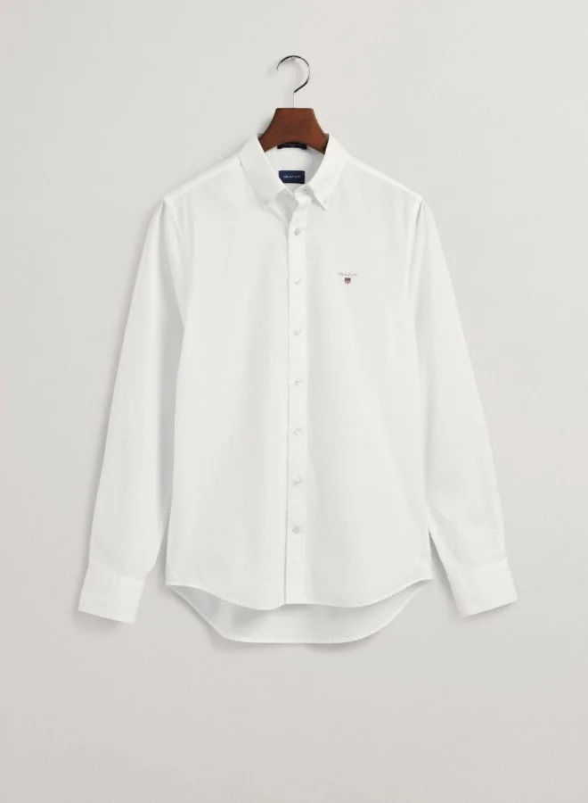 غانت Gant Slim Fit Broadcloth Shirt