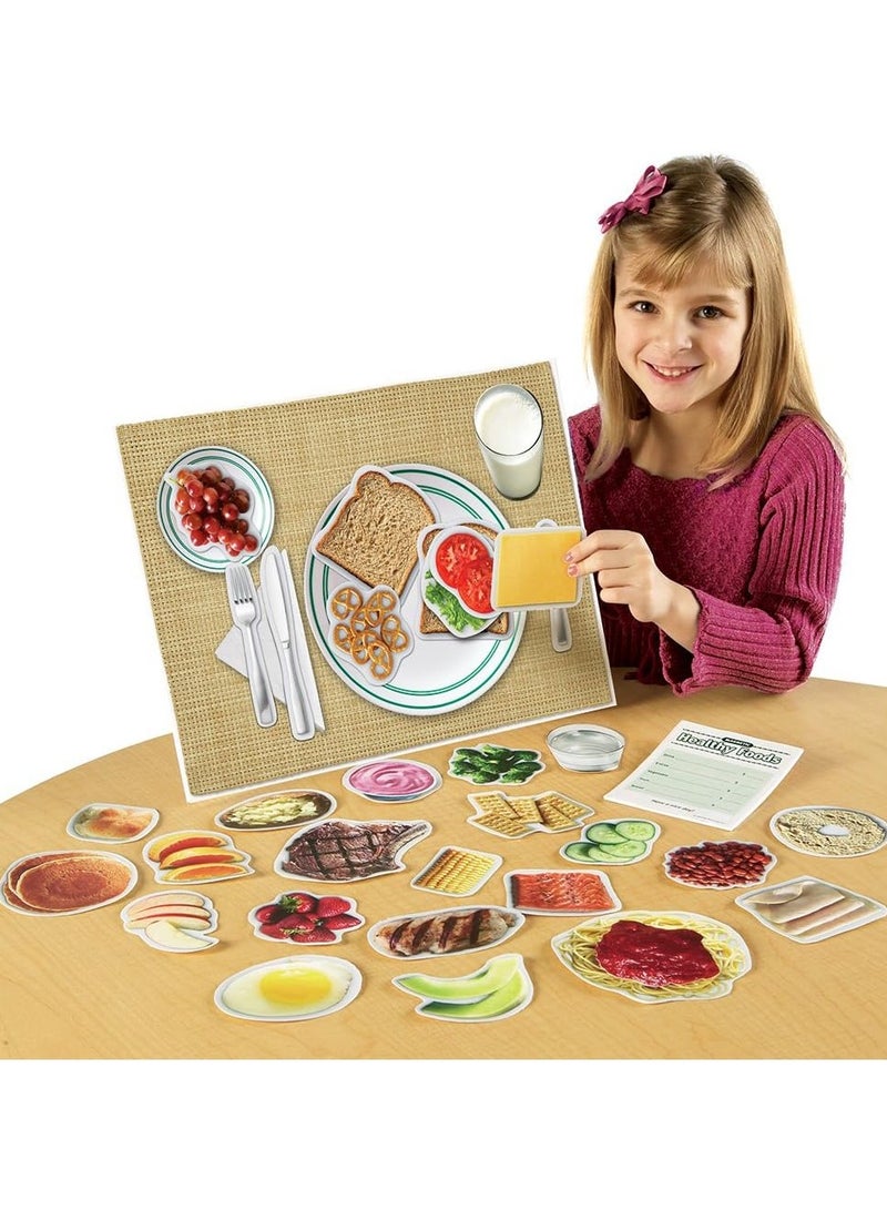 Learning Resources Magnetic Healthy Food Ages 3+ - Image 2