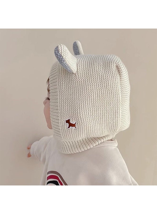 A Knitted Woolen Hat For Kids With Fleece Lining For The Ears, Suitable For Boys And Girls Up To 3 Years Old. - Image 3