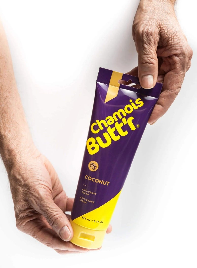 Chamois Butt'r Chamois Chamois Butt'r Coconut 8 oz tube - Image 1